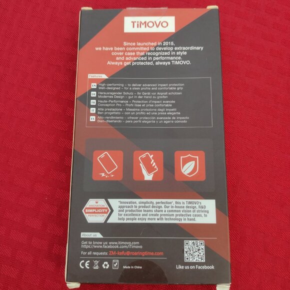 Clear and Light Blue Timovo Protective Phone Case for Samsung G - Picture 4 of 7